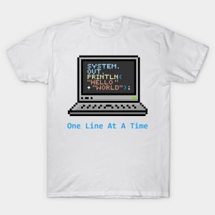 One Line At A Time T-Shirt